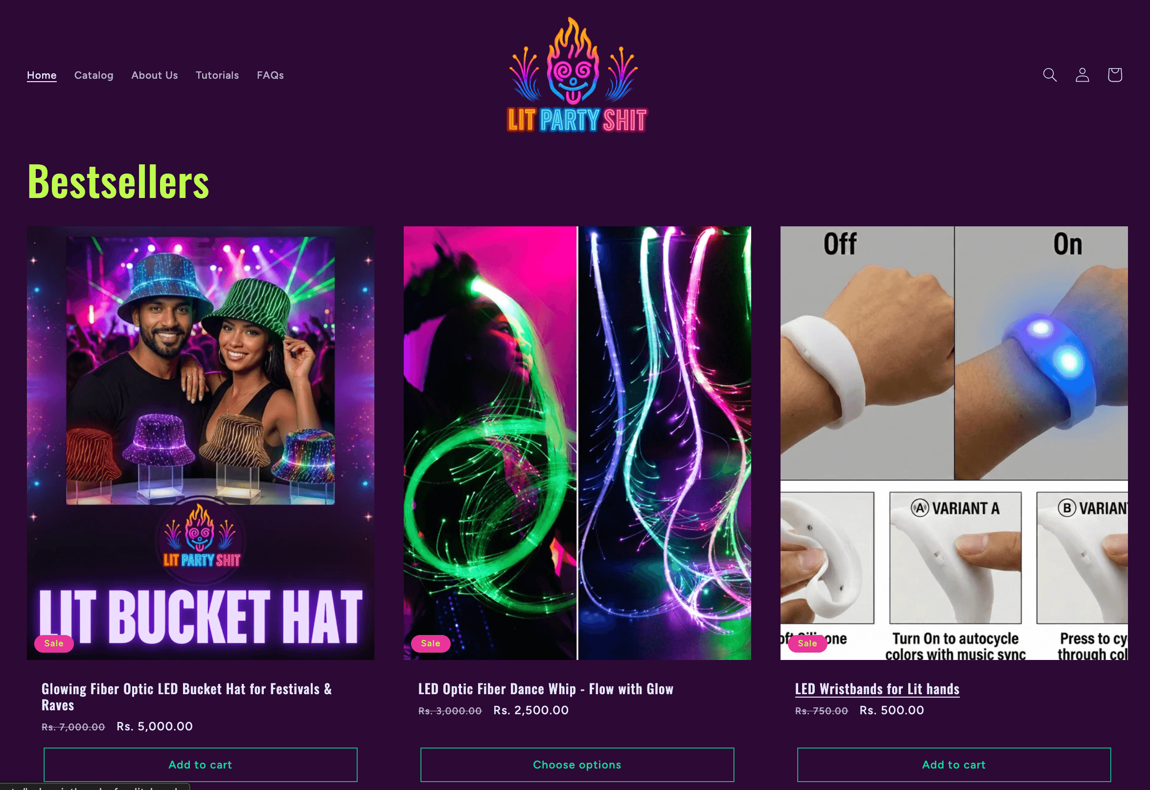 Preview of www.litpartyshit.com